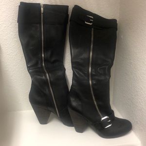 Sz 10B/40 | Vince Camuto Knee High Leather Boots